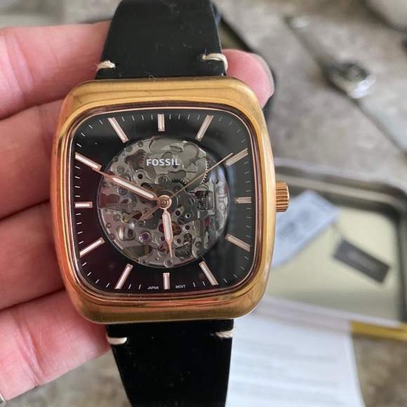 Automatic skeleton face watch - Picture 2 of 5